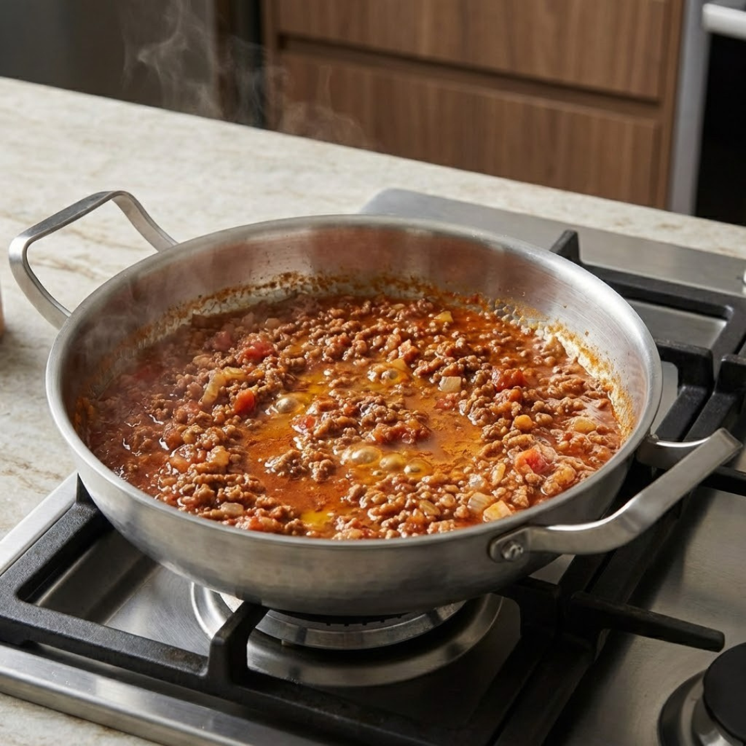 Titanium Sauté Pan Two Handles